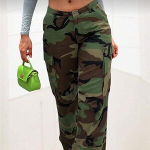 Camouflage Cargo Pants New